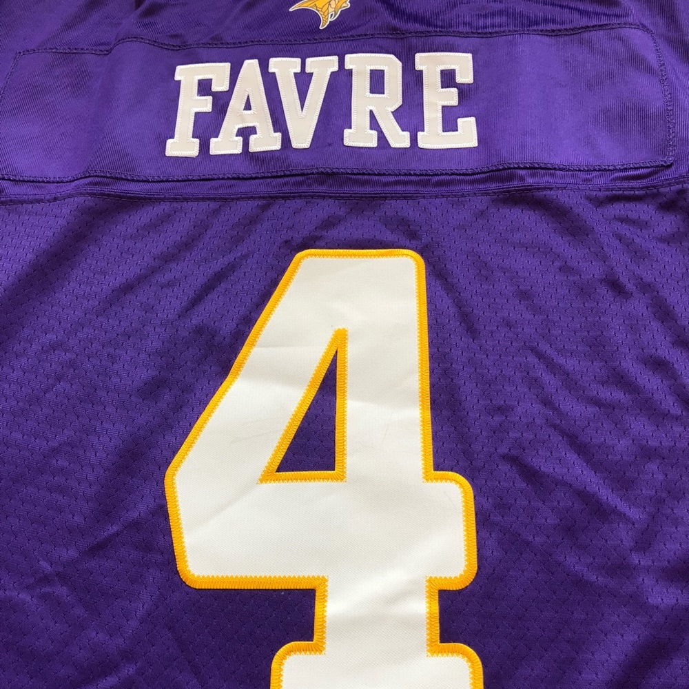 NFL Minnesota Vikings #4 Bret Favre Jersey